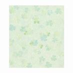  зеленый цвет карточка для автографов, стихов, пожеланий складывающийся пополам clover рисунок 33140006