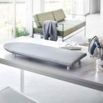 山崎実業 卓上脚付き 舟型アイロン台 アルミ 5785