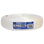 ユタカメイク PSロープ 5mm×300m ホワイト PS5-300