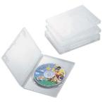 エレコム ELECOM DVDトールケース 1枚収納/5枚 クリア CCD-DVD02CR