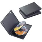 エレコム ELECOM DVDトールケース 3枚収納/3枚 ブラック CCD-DVD07BK