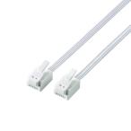  Elecom ELECOM modular кабель коготь поломка предотвращение 1.0m белый MJ-T1WH