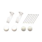  высокий logic булавка крюк потолок грузоподъемность белый 2 штук 32529