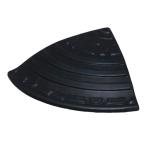 アイリスオーヤマ ゴム段差プレート コーナータイプ 高さ95mm ブラック GDP-95C