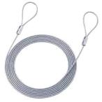 サンワサプライ eセキュリティワイヤー、3.0m・3.5mm SLE-1W-3