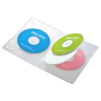 サンワサプライ DVDトールケース 4枚収納 10枚セット クリア DVD-TN4-10CL