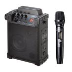  Sanwa Supply беспроводной микрофон имеется громкоговоритель динамик аккумулятор встроенный * беспроводной микрофон 1 шт. соответствует черный MM-SPAMP17