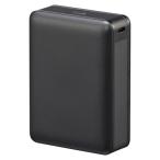 ショッピングモバイルバッテリー 20000mah オーム電機 SmartComm モバイルバッテリー PD20W 20000mAh ブラック SMP-PD200-K