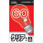  ом электро- машина прозрачный лампа 60W форма застежка E26 LC100V60W55/1P