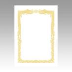 sa SaGa waOA почетный сертификат бумага 10 листов входит A4 штамп ширина документ белый 10-1061