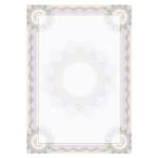 sa SaGa wa сертификат бумага A4 штамп ..10-1706