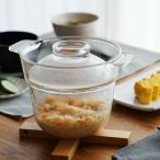 HARIO ハリオ 一膳屋 電子レンジ用炊飯器 日本製 電子レンジ 調理器具 炊飯器 一人暮らし 早炊き 簡単 レンジ調理器 炊飯 一人用 耐熱ガラス 食洗器対応☆★