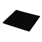 光 筋ゴム ブラック 100×100×3mm CG3103