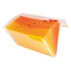 ビュートンジャパン グラデ ドキュメントファイル A4 13ポケット イエロー GDF-A4-13Y