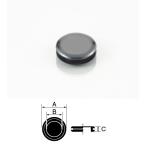 K-CON Kitaco супермаркет детали резиновая втулка (PVC) A:19.5mm×B:10.5mm×C:6.4mm| согласовано ( дыра под :φ14/ доска толщина :3mm-3.5mm) контроль вибрации резина 