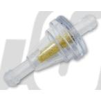 GUTS CHROME Guts хром маленький размер бензин фильтр прозрачный универсальный HARLEY-DAVIDSON Harley Davidson топливный фильтр топливо относящийся двигатель 