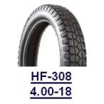 DURO デューロ HF308【4.00-18】タイヤ TL125(TLR125) TLM200 TLR200 TLR250 TLM220R TY250 SR400 SR500 TX650 HONDA ホンダ YAMAHA ヤマハ オンロードタイヤ