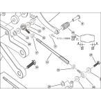 ENDURANCE エンデュランス 【レース専用】 11.PLATE SCREW M5×25[バックステップキット(EF650K26J1)：補修部品] グロム HONDA ホンダ ステップ 足回り
