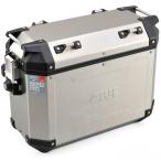 GIVIjibiTREKKER OUTBACK(to эвакуатор Outback )[OBK37PACK2] моно ключ боковой кейс 37L цвет : серебряный дополнительный багажный кейс кузов для сумка * кейс 