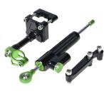 ATope- верх амортизатор рулевого механизма комплект цвет : зеленый Ninja 250R KAWASAKI Kawasaki амортизатор рулевого механизма руль вокруг детали руль 