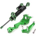 ATope- верх амортизатор рулевого механизма комплект цвет : зеленый Z250 KAWASAKI Kawasaki амортизатор рулевого механизма руль вокруг детали руль 