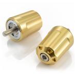DAYTONA Daytona наконечники руля aluminium billet heavy вес ( револьвер ) цвет : золотистый, цвет шампанского KAWASAKI Kawasaki руль 