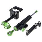 ATope- верх амортизатор рулевого механизма комплект цвет : зеленый NINJA250R Ninja 250R KAWASAKI Kawasaki амортизатор рулевого механизма руль вокруг детали руль 