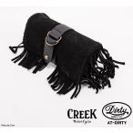 2%er two pa- центральный [CREEK MOTORCYCLE×AT-DIRTY] кожа бахрома сумка для инструментов сумка 