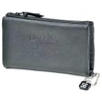 56design 56 дизайн LEATHER MULTI WALLET [ кожа мульти- бумажник ] цвет : черный кошелек * бумажник * ячейка для монет мотоцикл родственные товары 