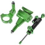 ATope- верх амортизатор рулевого механизма комплект цвет : зеленый NINJA400 NINJA250 KAWASAKI Kawasaki амортизатор рулевого механизма руль вокруг детали руль 