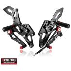 MOTO-TRON RACING モトトロンレーシング レーシング バックステップキット カラー： ブラックレッド YZF-R25 YZF-R3 YAMAHA ヤマハ バックステップ ステップ