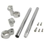 SHIFT UP коробка передач выше отдельная рукоятка комплект цвет : серебряный / модель : aluminium наконечники руля приложен GSX-R125 SUZUKI Suzuki отдельная рукоятка руль 