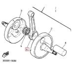 SP Takegawa SPtake сторона [ ремонт детали ] шатун |GROM(92.7mm)|01-10-0143|0144 для GROM MSX125 Thai модель MSX125SF Monkey 125 HONDA Honda 