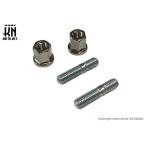 KN план Kei enkikak muffler болт с двойной резьбой 2[ глубокий гайка есть ]6mm фланцы глушителя болт 6mm. машина прочее muffler опция * ремонт детали muffler 