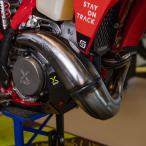 X-GRIP X рукоятка EXHAUST PIPE камера EXC 250TBI 300TBI SX 250 300 TE TC EC MC KTM HUSQVARNA Husquarna GASGAS GasGas muffler 
