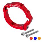 ZETA RACING Gita рейсинг выхлоп фланец защита цвет : красный GASGAS GasGas HUSQVARNA Husquarna KTM фланцы глушителя muffler 