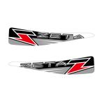 ZETA RACING ジータ レーシング リプレースメントステッカー X2プロテクター用 その他ハンドガードオプション・補修部品 ハンドル周辺パーツ ハンドル