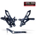 MOTO-TRON RACING Moto to long рейсинг задняя подножка комплект цвет : черный - серебряный YZF-R6 YAMAHA Yamaha задняя подножка подножка подвеска 