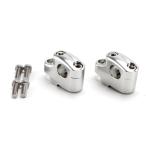 Puig プーチ プルバックライザー (PULLBACK RISERS) カラー：シルバー F750GS F800GS BMW ハンドルポスト・ハンドルライザー ハンドル周辺パーツ ハンドル