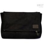 UNIT GARAGE единица гараж Unit Garage Fezzan Messenger Bag Crust leather, JetBlack | U042-JetBlack сумка на плечо сумка 