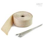 UNIT GARAGE единица гараж Unit Garage Exhaust heat wrap, Beige | U080-Beige muffler Vantage muffler 