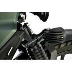 OVER над противотуманая фара крепление, опора цвет : черный анодированный алюминий отделка Cross Cub 110 HONDA Honda противотуманая фара освещение вид электрический серия 