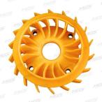 MOS Moss Lightweight Racing Fan Color:Orange BWS 125 R CYGNUS X Mk1 Mk2 Mk3 Mk4 Mk5 GTR YAMAHA Yamaha охлаждающий вентилятор мопед скутер система привода 