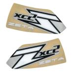 ZETA RACING ジータ レーシング XC2プロテクター リプレースメントステッカー その他ハンドガードオプション・補修部品 ハンドル周辺パーツ ハンドル