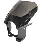 PFPpi-efpi-Φ180 универсальный обтекатель с экраном цвет : черный HONDA Honda KAWASAKI Kawasaki SUZUKI Suzuki YAMAHA Yamaha обтекатель с экраном обтекатель относящийся экстерьер 