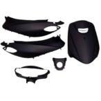 PFPpi-efpi- экстерьер 5 позиций комплект цвет : матовый черный Jog Deluxe маленький Jog ZR YAMAHA Yamaha полный обтекатель * экстерьер комплект обтекатель относящийся экстерьер 