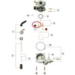 SP Takegawa SPtake сторона [ ремонт детали ]KEIHIN PB16*18 для slow jet #38 slow jet * Pilot jet всасывающий относящийся двигатель 