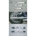 DOUBLE HEAD двойной head нагрев защита одиночный товар TOURING[ touring ] DYNA[ Dyna ] HARLEY-DAVIDSON Harley Davidson защита глушителя * термозащита 