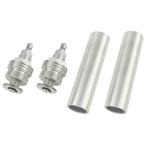 POSH Faithposhu лицо регулировочный винт TYPE1 initial часть цвет : серебряный / корпус цвет : серебряный Zephyr 400 Zephyr X подвеска 