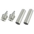 POSH Faithposhu лицо регулировочный винт TYPE1 initial часть цвет : серебряный GPZ900R KAWASAKI Kawasaki передний регулировочный винт 